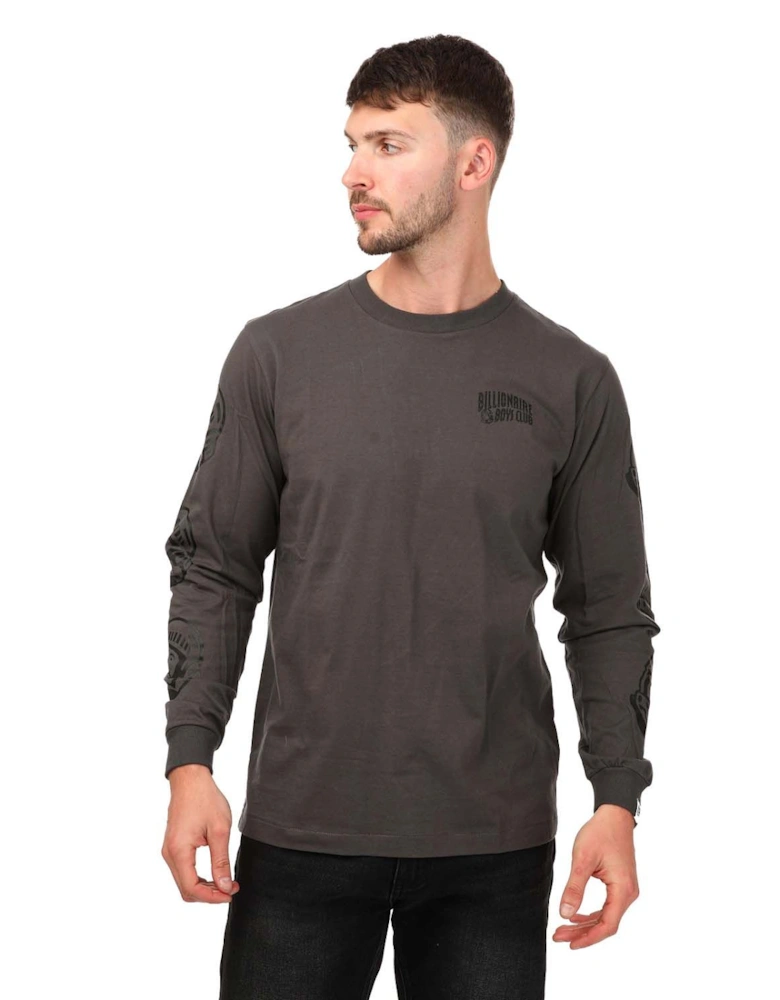 Mens Repeat Astro Long Sleeve T-Shirt