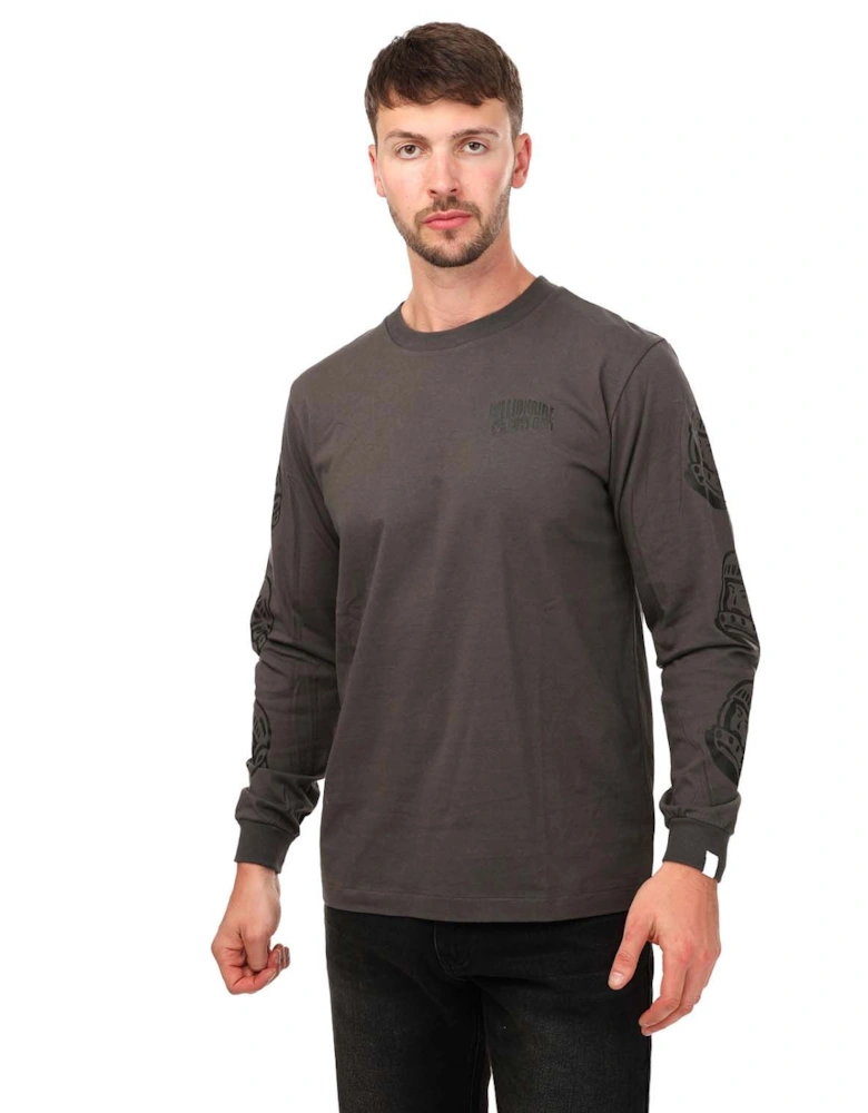 Mens Repeat Astro Long Sleeve T-Shirt