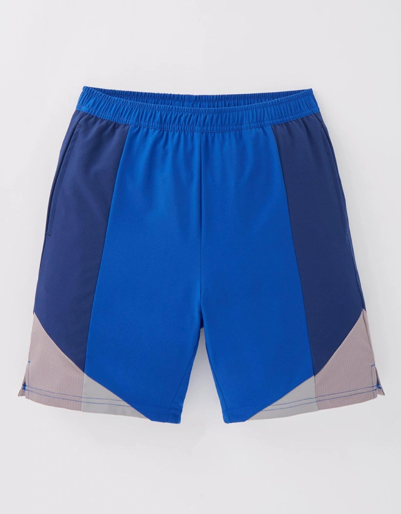 Boys Active Cut And Sew Shorts - Multi