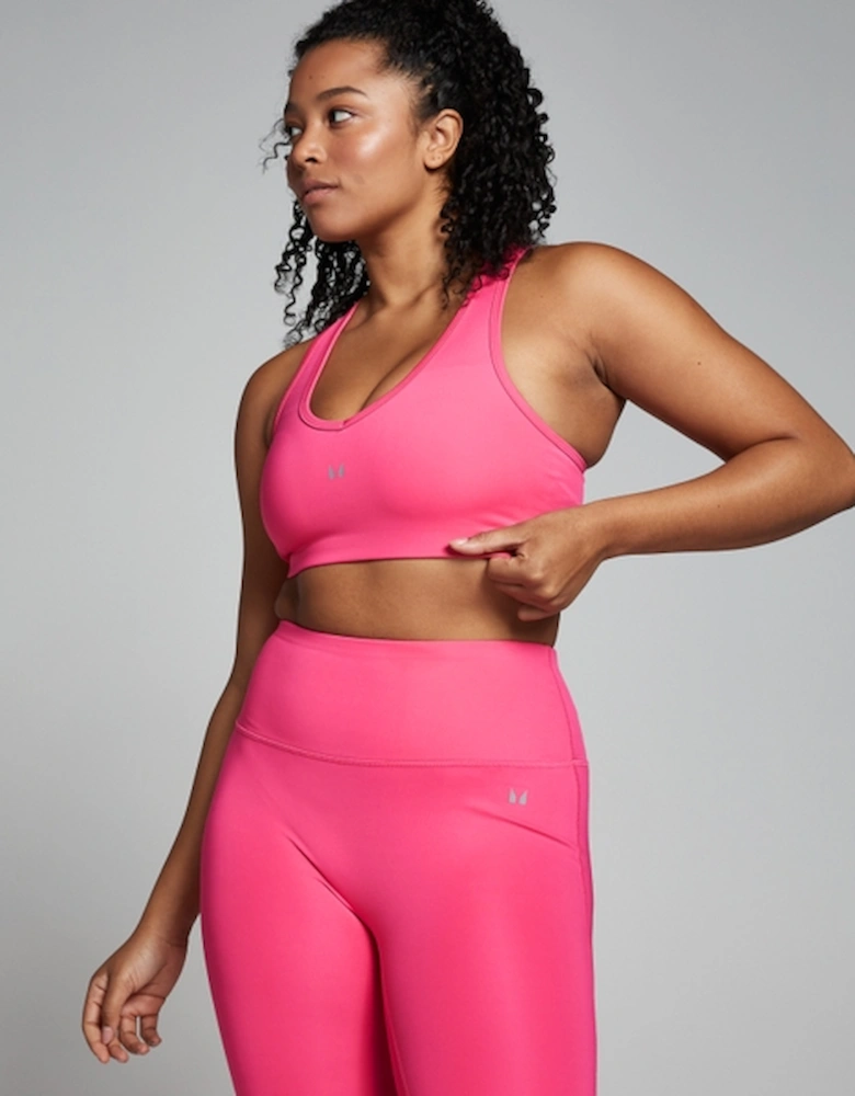 Women's Velocity Sports Bra - Hot Pink