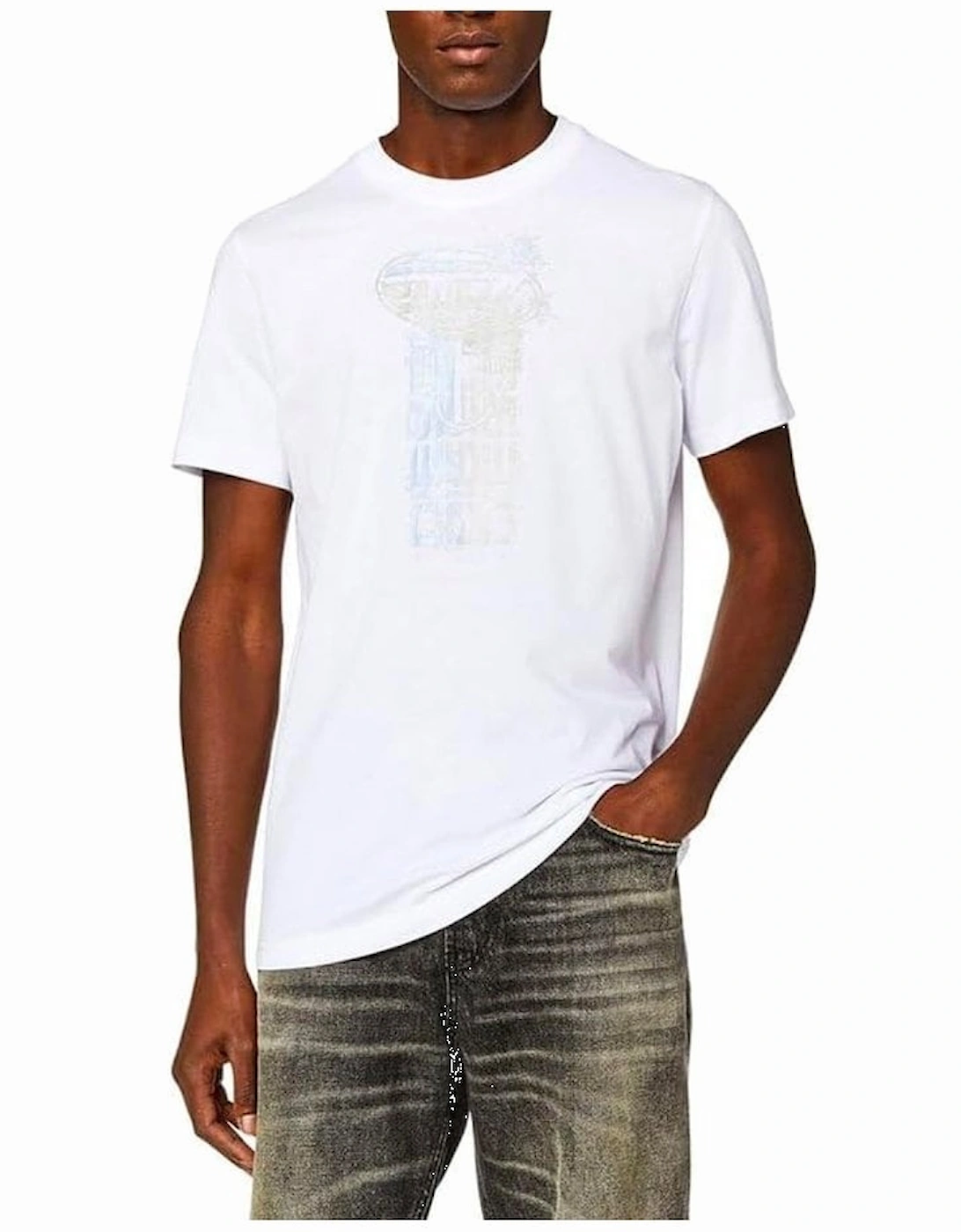 T Diegor T Shirt 100 White, 4 of 3