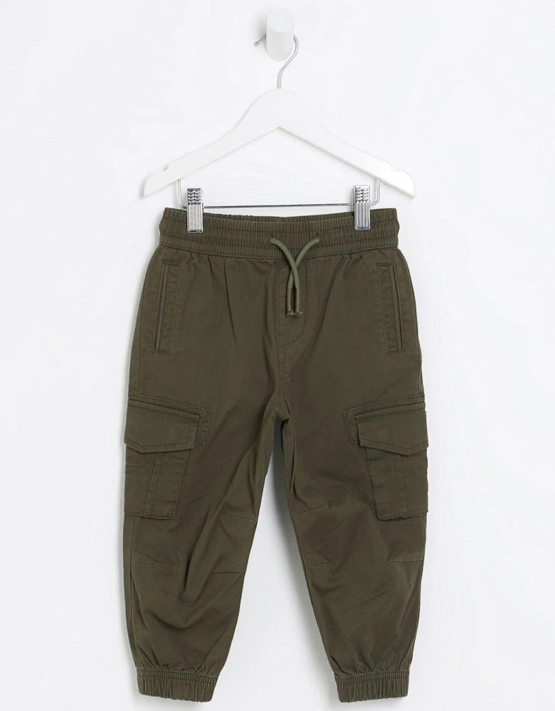 Mini Boys Cargo Trouser - Khaki