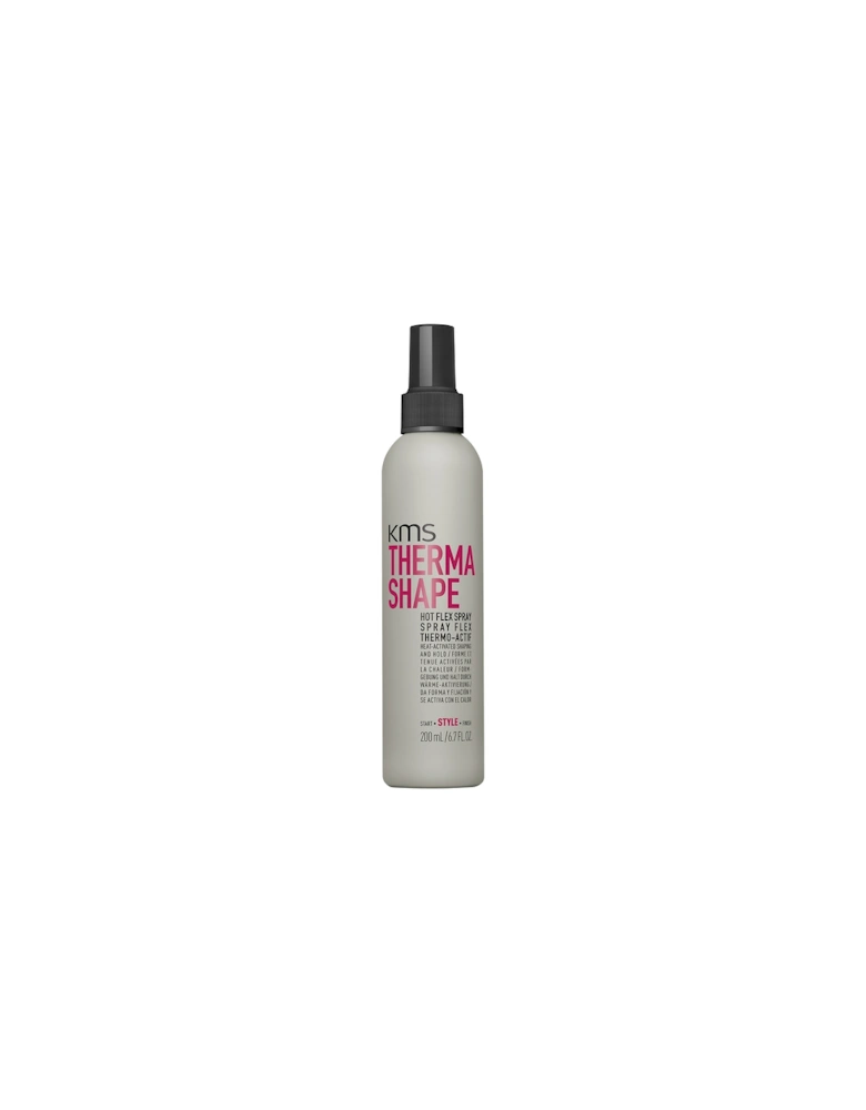 Thermashape Hot Flex Heat Protection and Styling Spray for All Hair Types 200ml - KMS