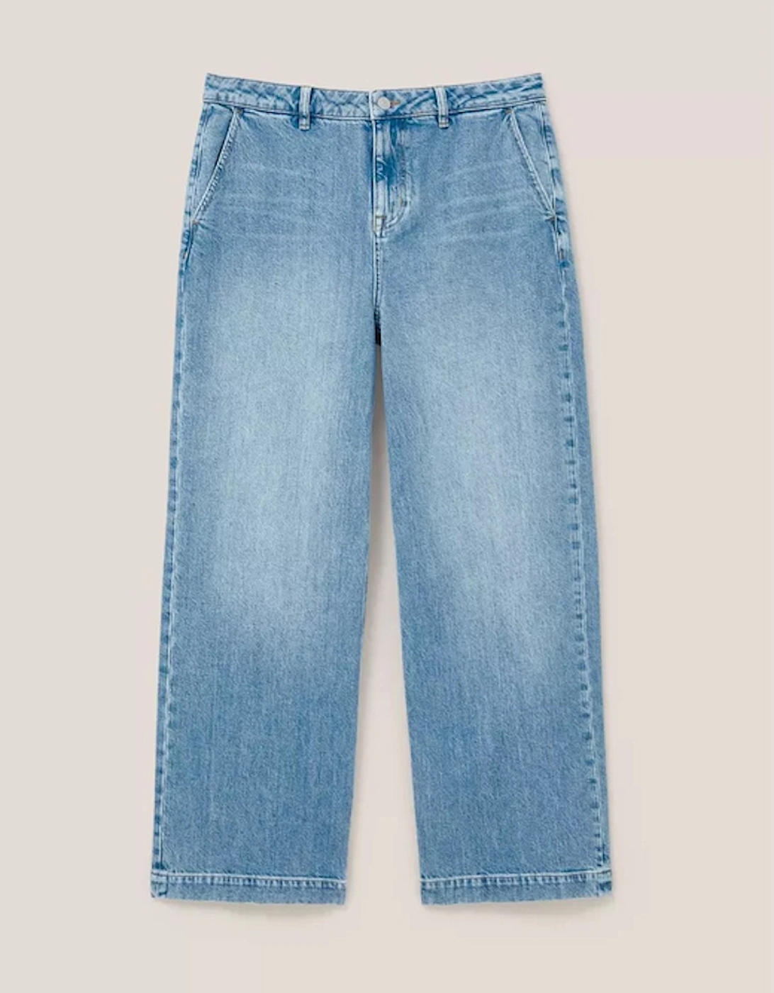 Women's Sadie Wide Leg Jean Light Denim