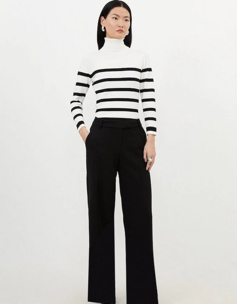 Tailored Essential Straight Leg Trousers