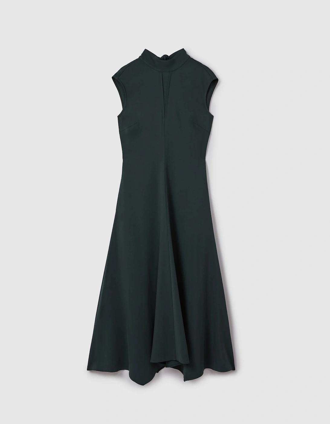 Fitted Asymmetric Midi Dress, 2 of 1