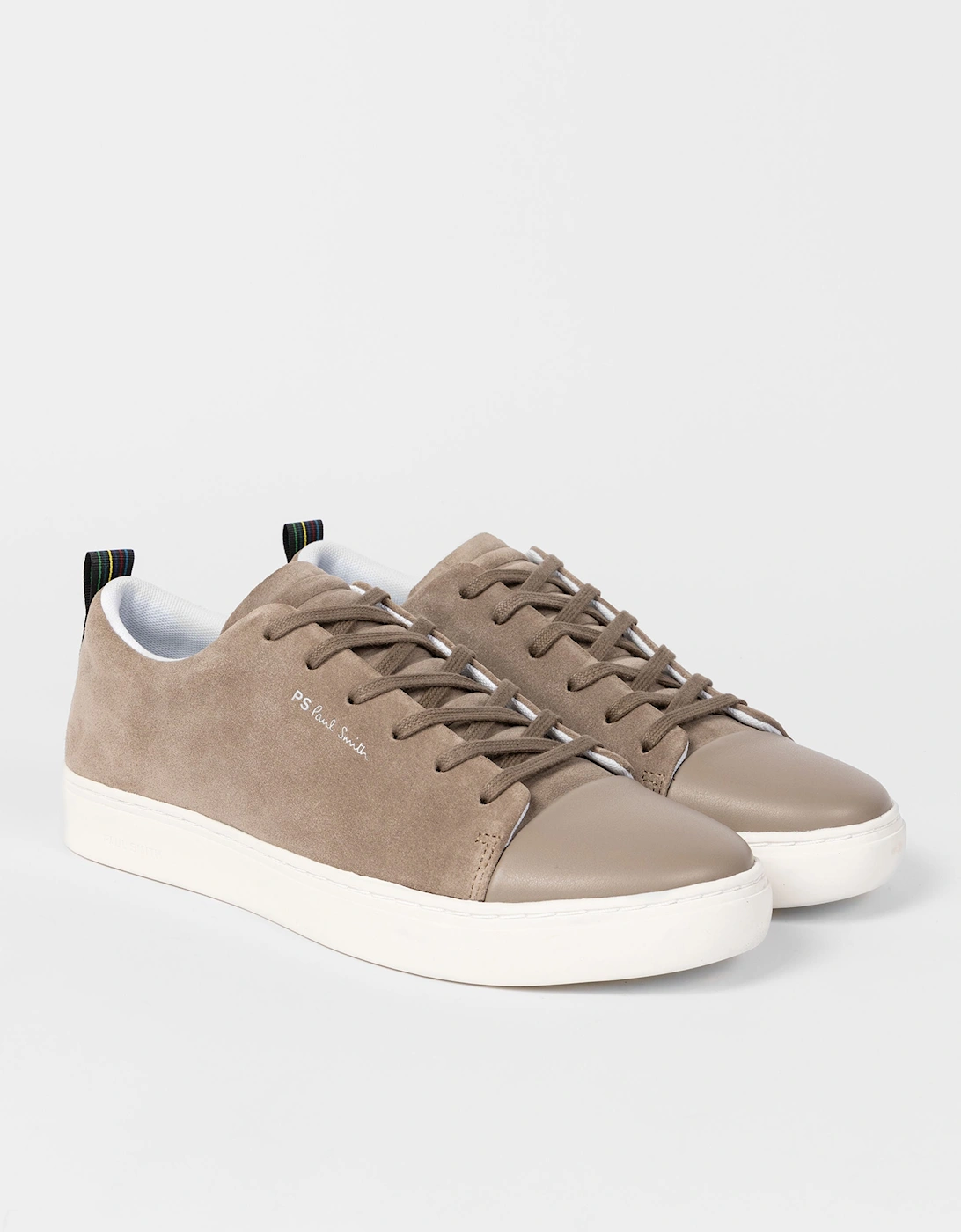 PS Lee Suede Trainers 73 Taupe