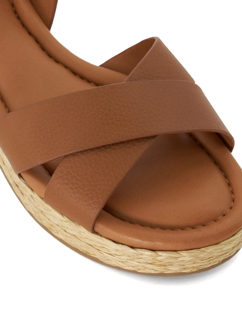 Ladies Linnie - Woven Flatform Sandals