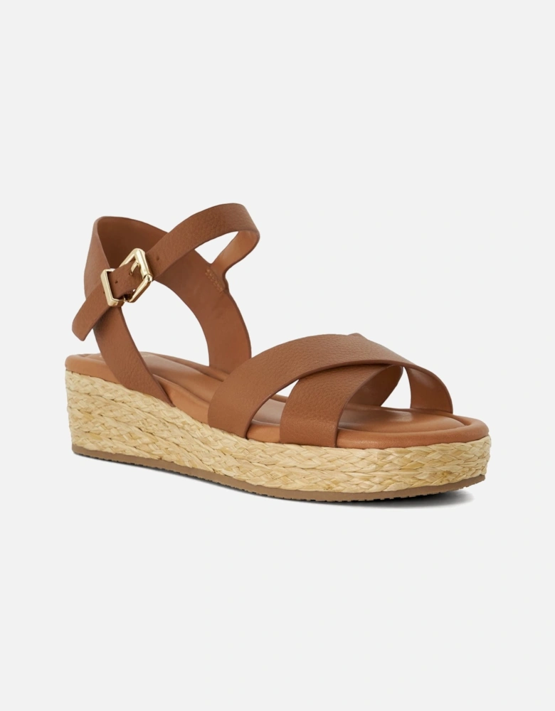 Ladies Linnie - Woven Flatform Sandals