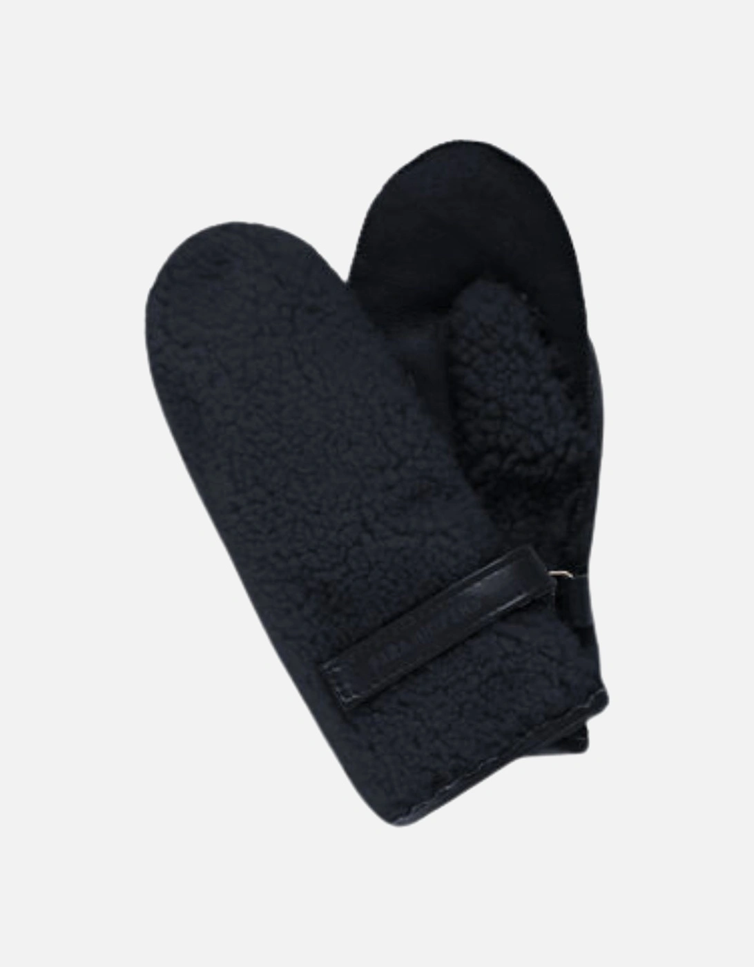 Fluffy Mittens Blue Graphite Gloves, 2 of 1