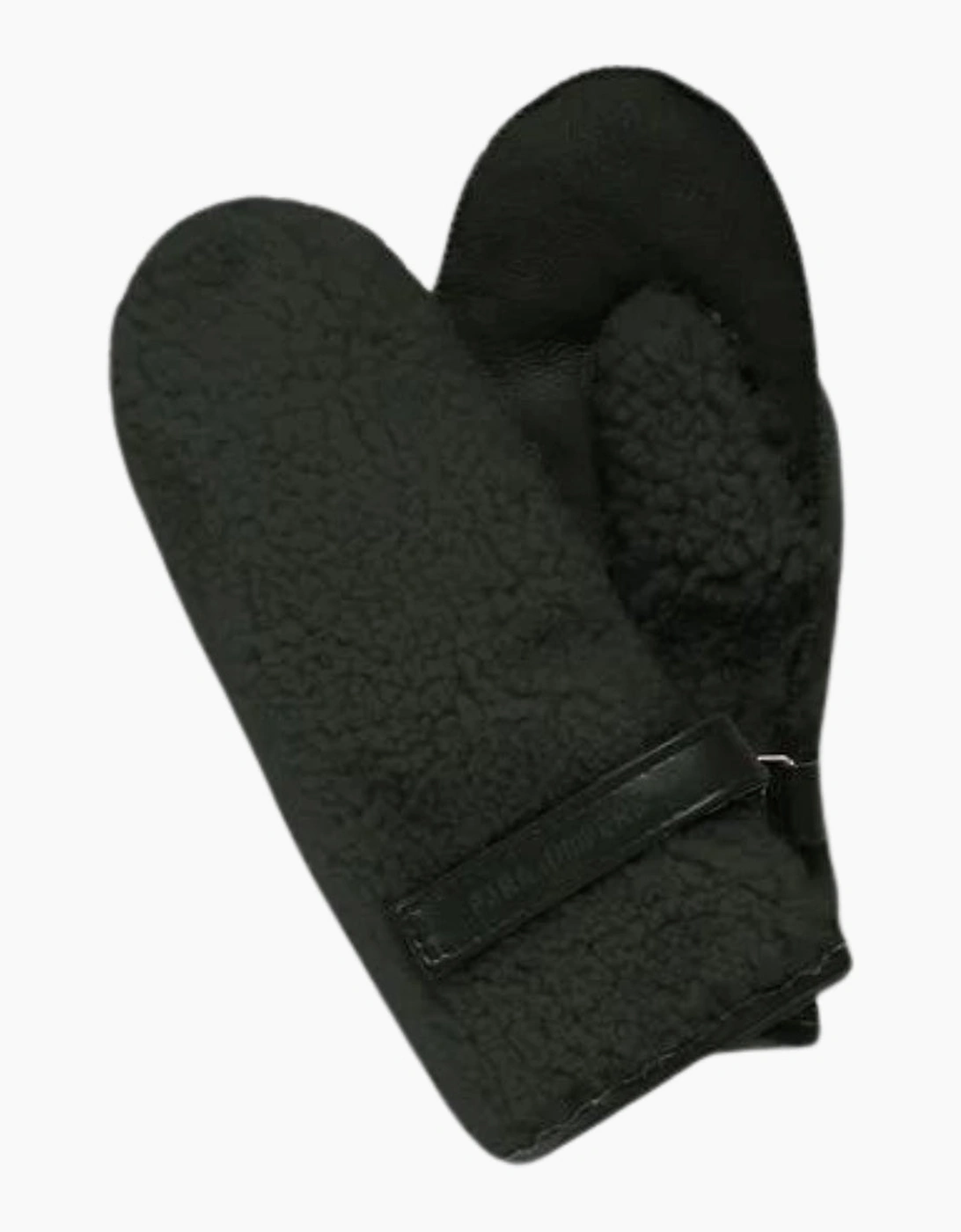 Women's Parajumpers Fluffy Mittens Green Gables Gloves - Black - Size: ONE size