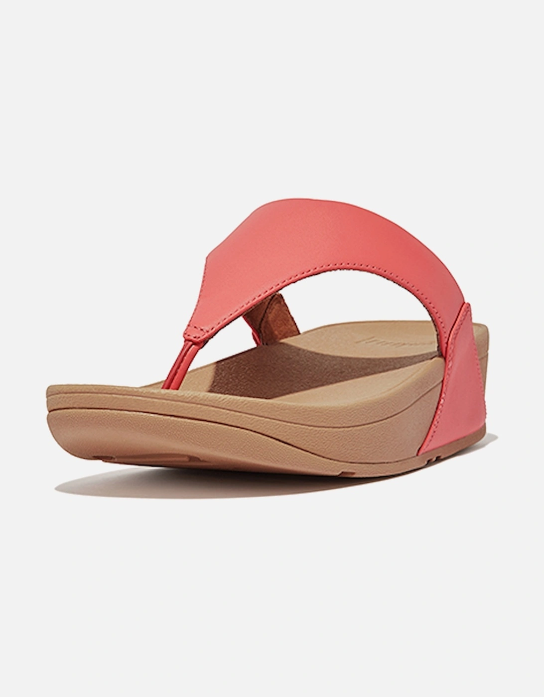 Women's Lulu Leather Toepost Rosy Coral