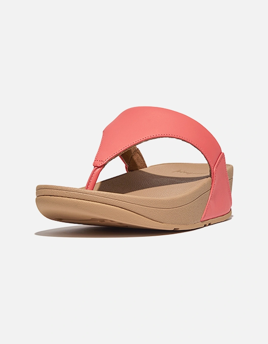 Women's Lulu Leather Toepost Rosy Coral