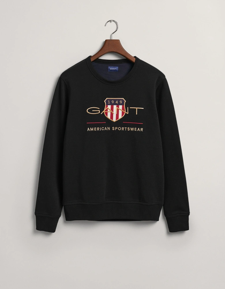 Mens Archive Shield Crewneck Sweatshirt