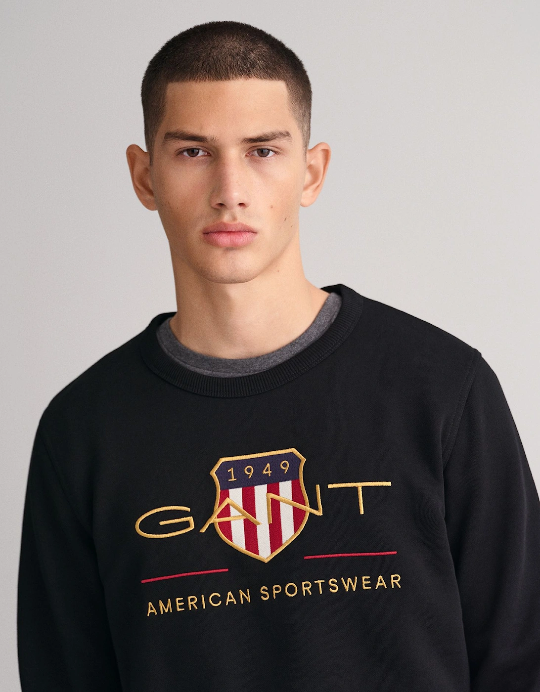 Mens Archive Shield Crewneck Sweatshirt