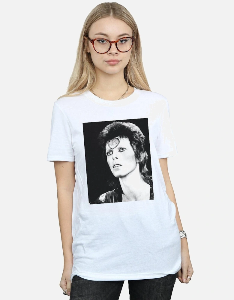 Womens/Ladies Ziggy Looking Cotton Boyfriend T-Shirt