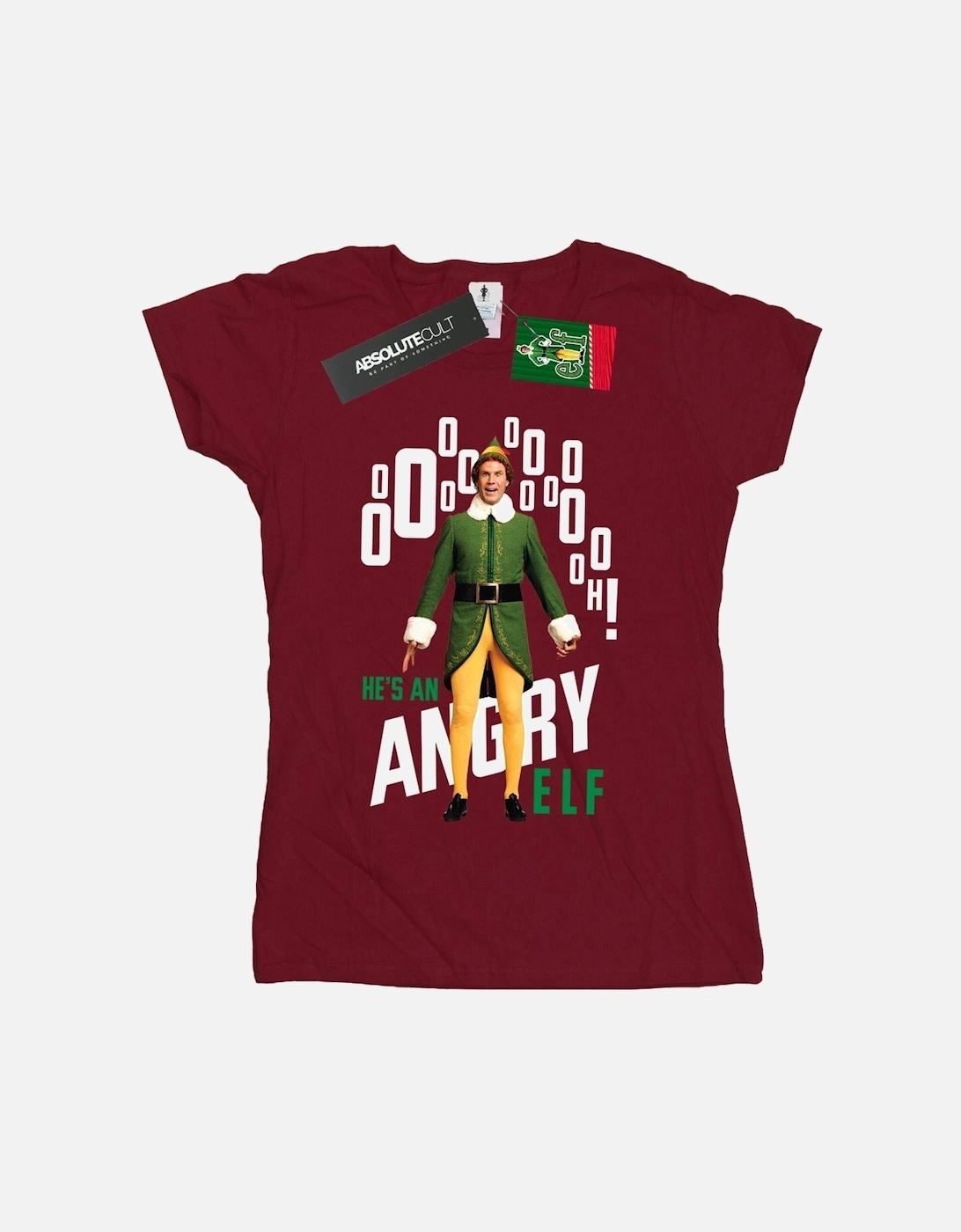 Womens/Ladies Angry Cotton T-Shirt, 6 of 5