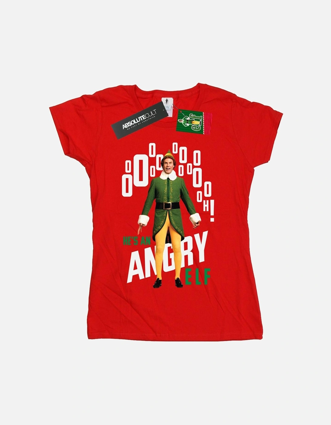Womens/Ladies Angry Cotton T-Shirt, 6 of 5