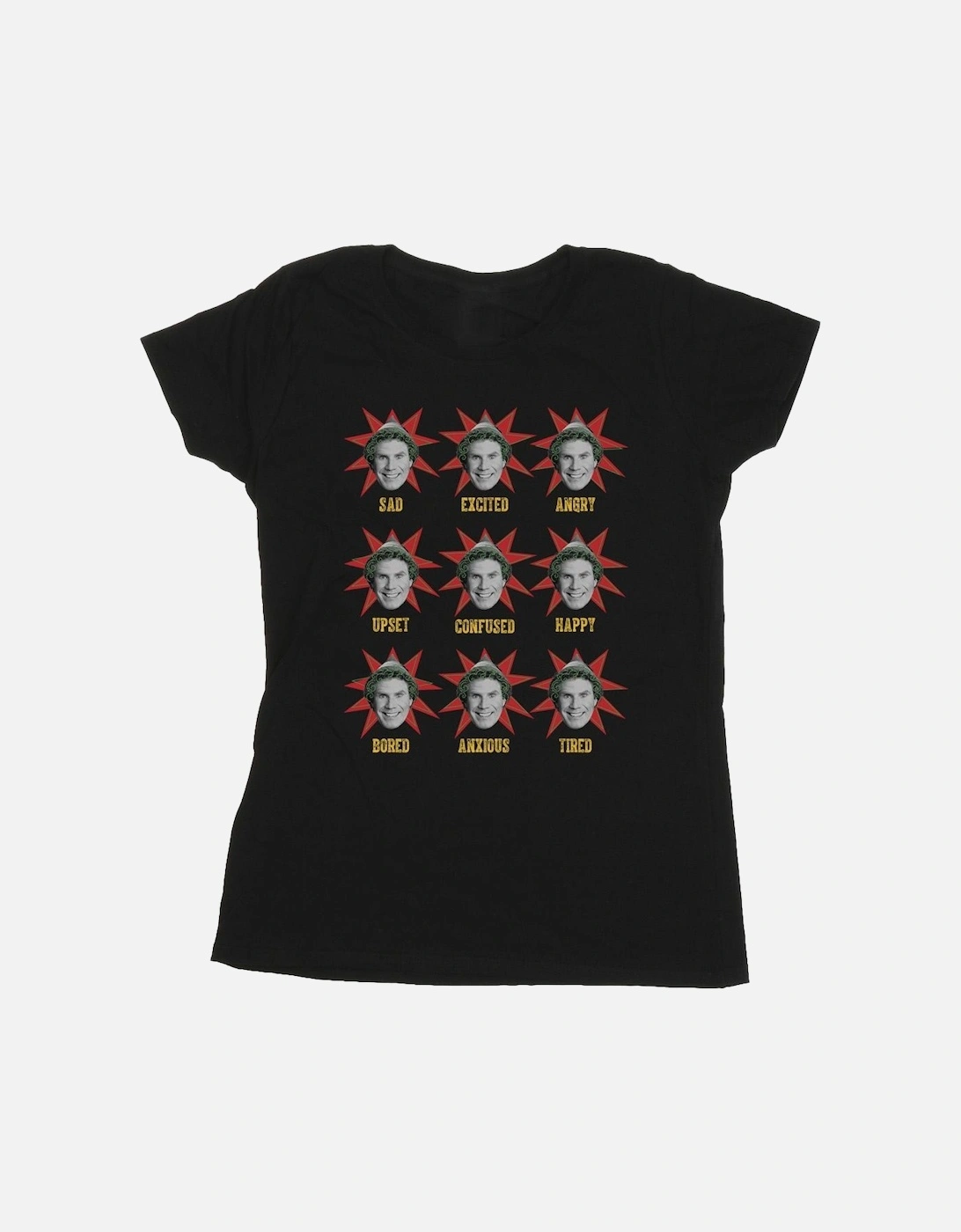Womens/Ladies Many Moods Of Buddy Cotton T-Shirt, 4 of 3