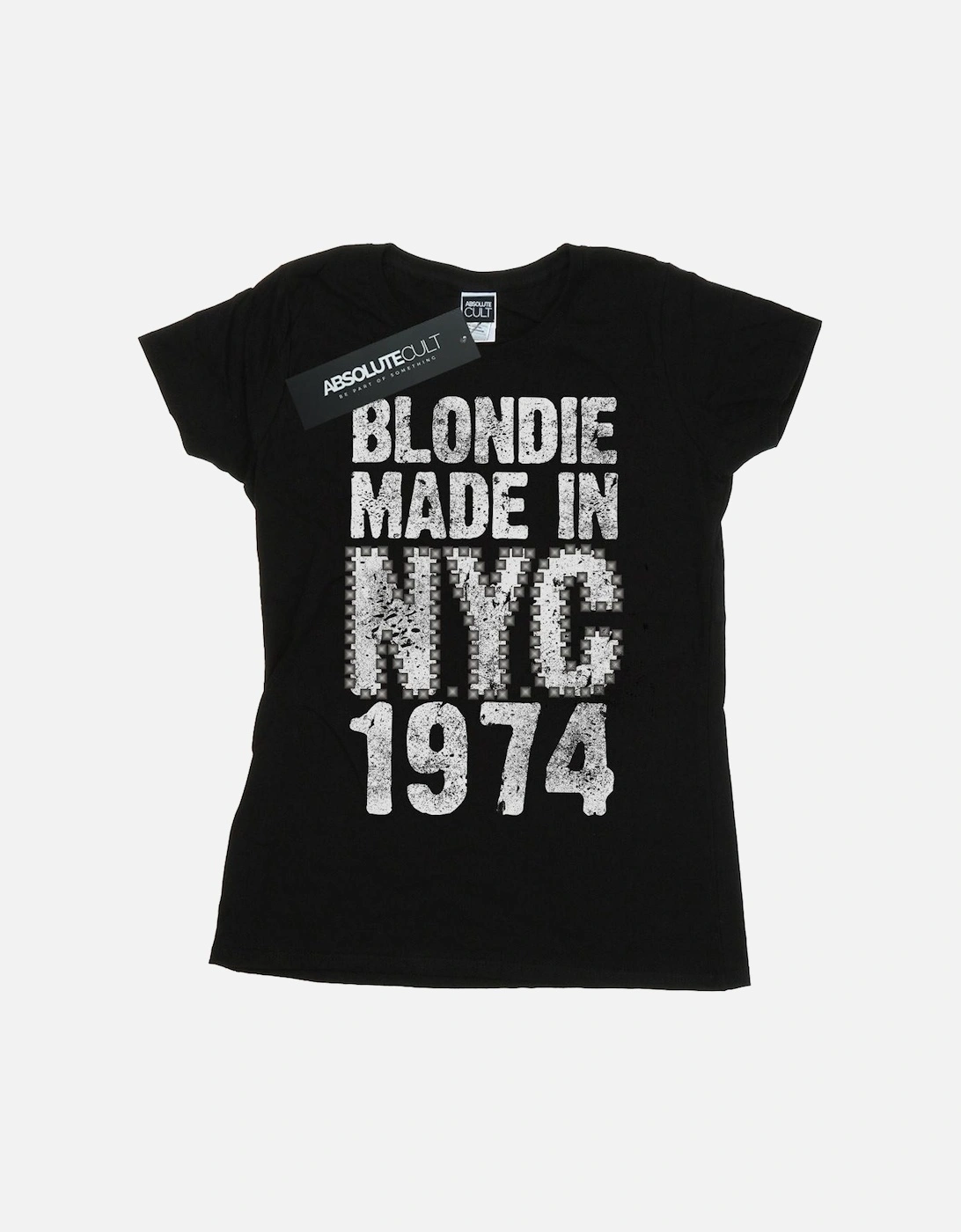 Womens/Ladies Punk NYC Cotton T-Shirt, 4 of 3