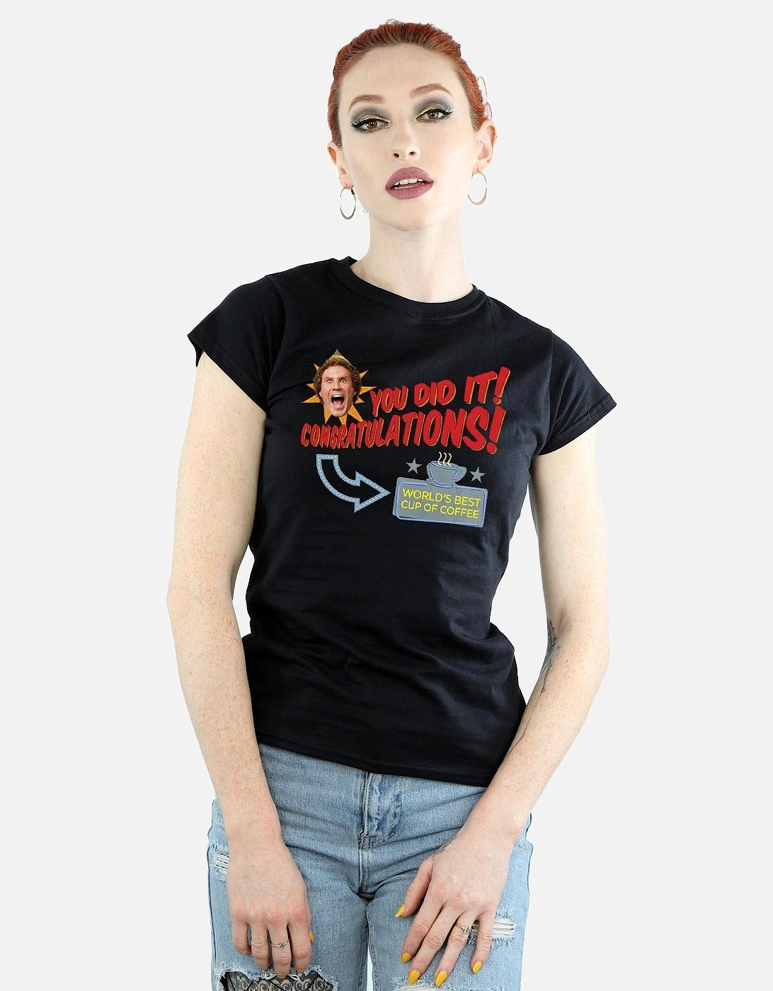 Womens/Ladies World?'s Best Coffee Cotton T-Shirt