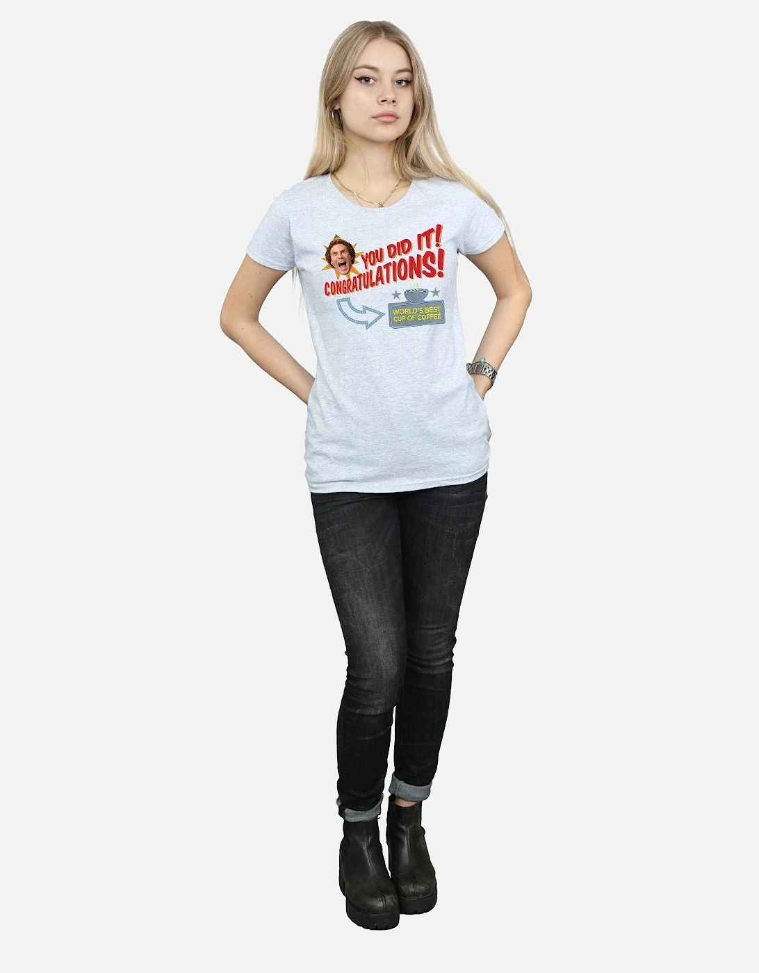 Womens/Ladies World?'s Best Coffee Cotton T-Shirt