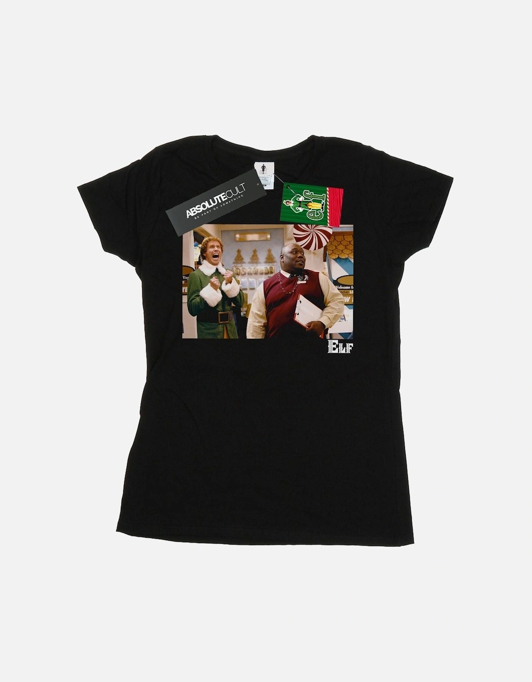 Womens/Ladies Christmas Store Cheer Cotton T-Shirt, 4 of 3