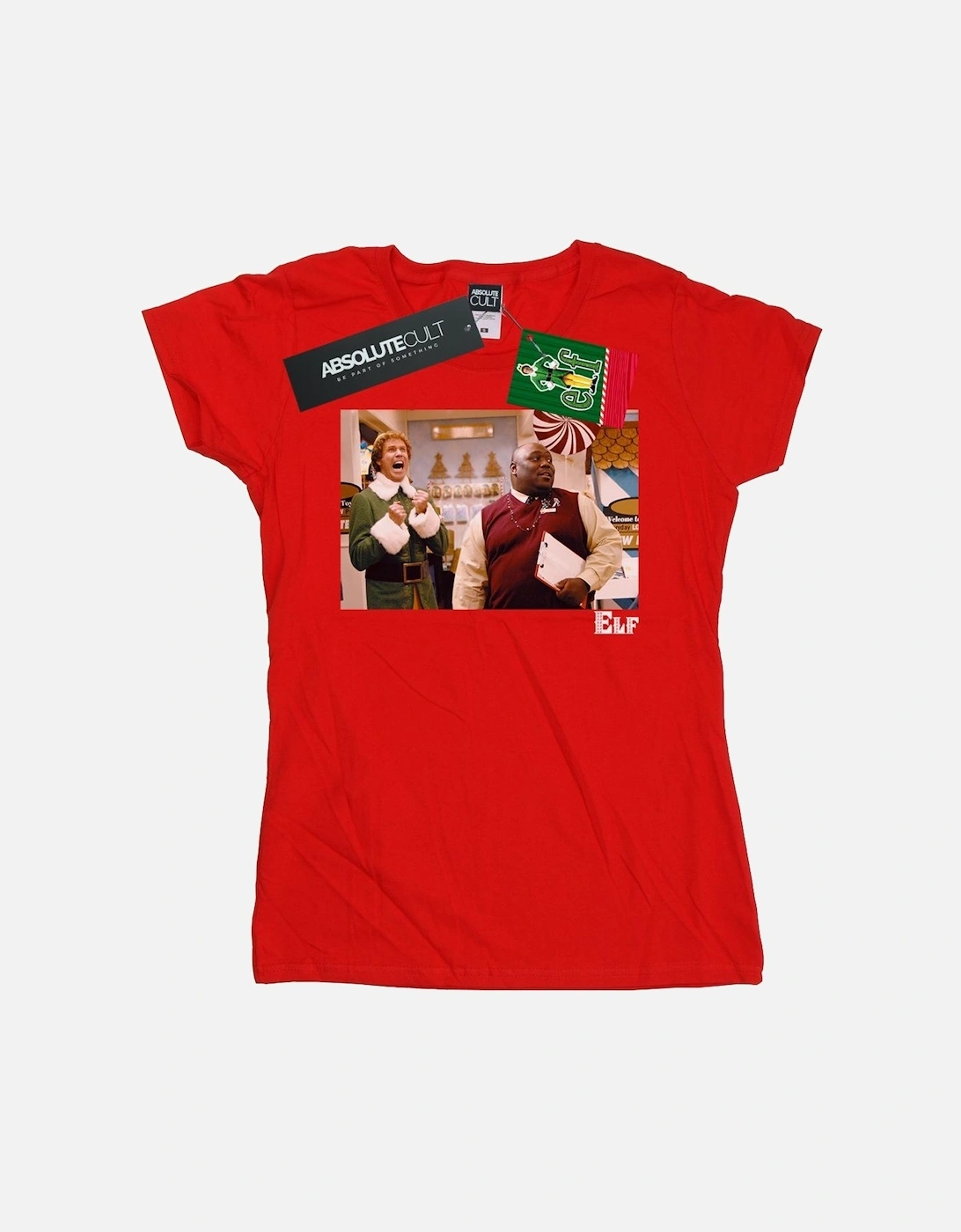 Womens/Ladies Christmas Store Cheer Cotton T-Shirt, 4 of 3