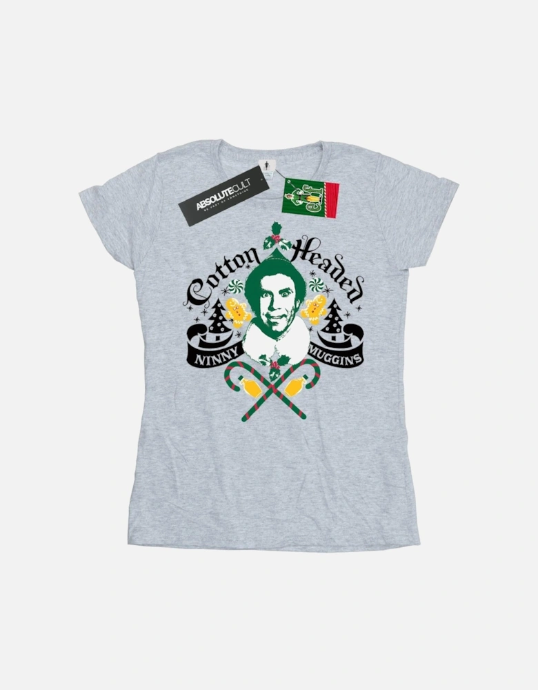 Womens/Ladies Cotton Headed Ninny Muggins Cotton T-Shirt