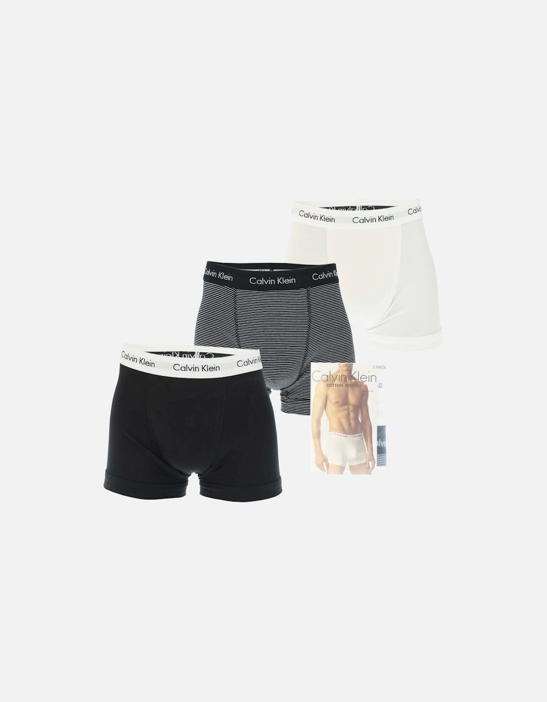 Mens Boxer Shorts 3 Pack, 3 of 2