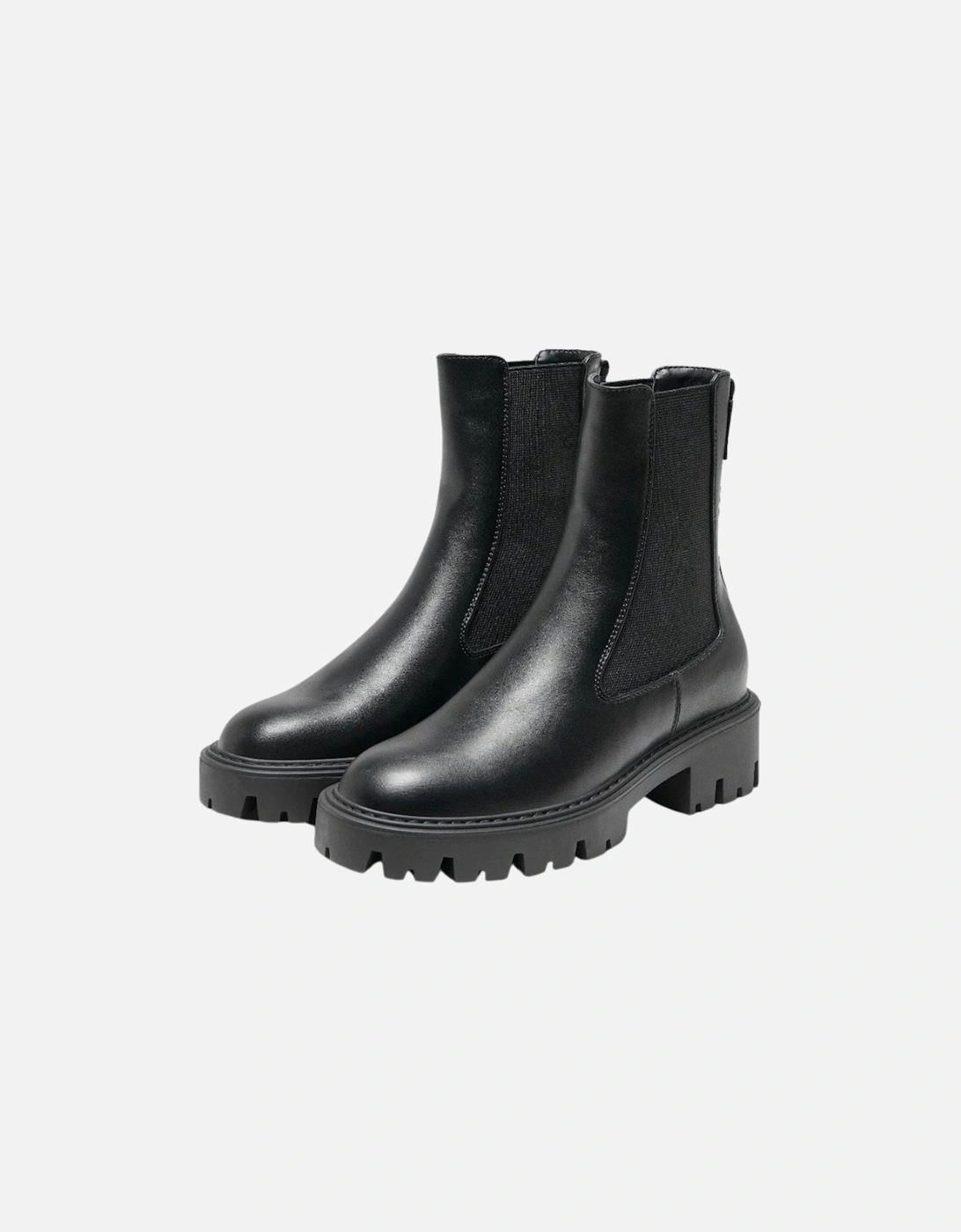 Faux Leather Boots - Black, 6 of 5