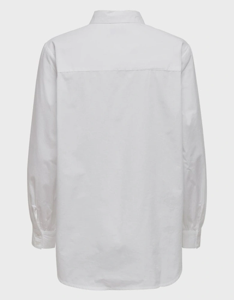 Nora Long Sleeve Shirt - White