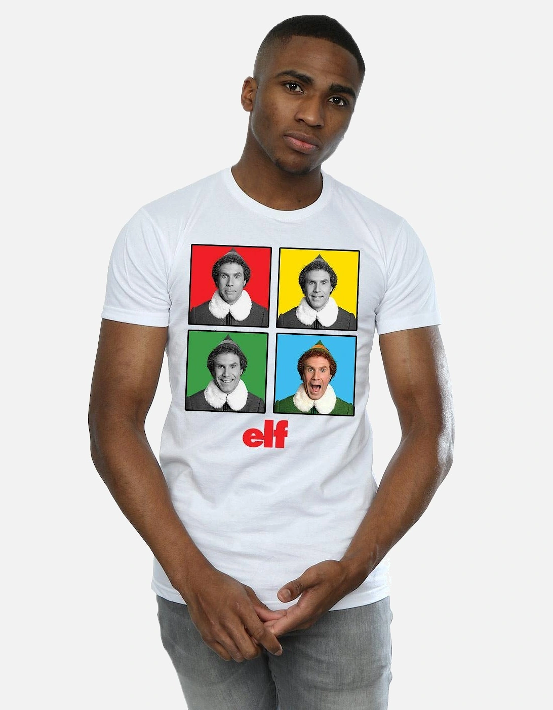 Mens Four Faces T-Shirt