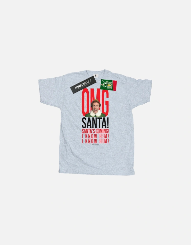 Mens OMG Santa I Know Him T-Shirt