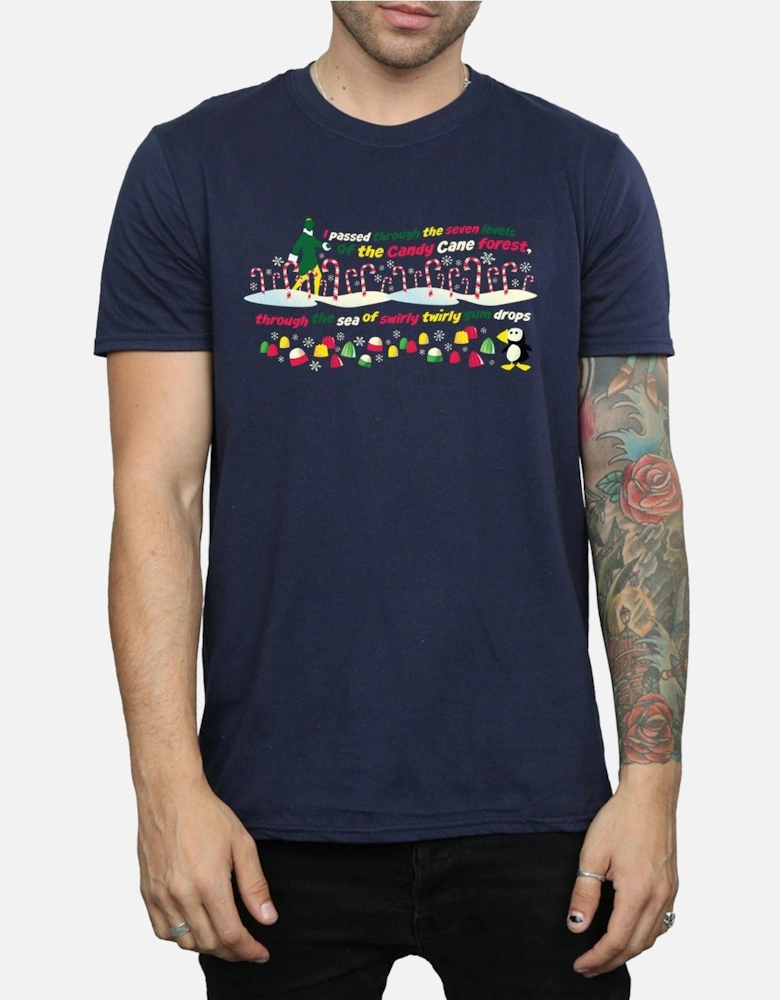 Mens Candy Cane Forest T-Shirt