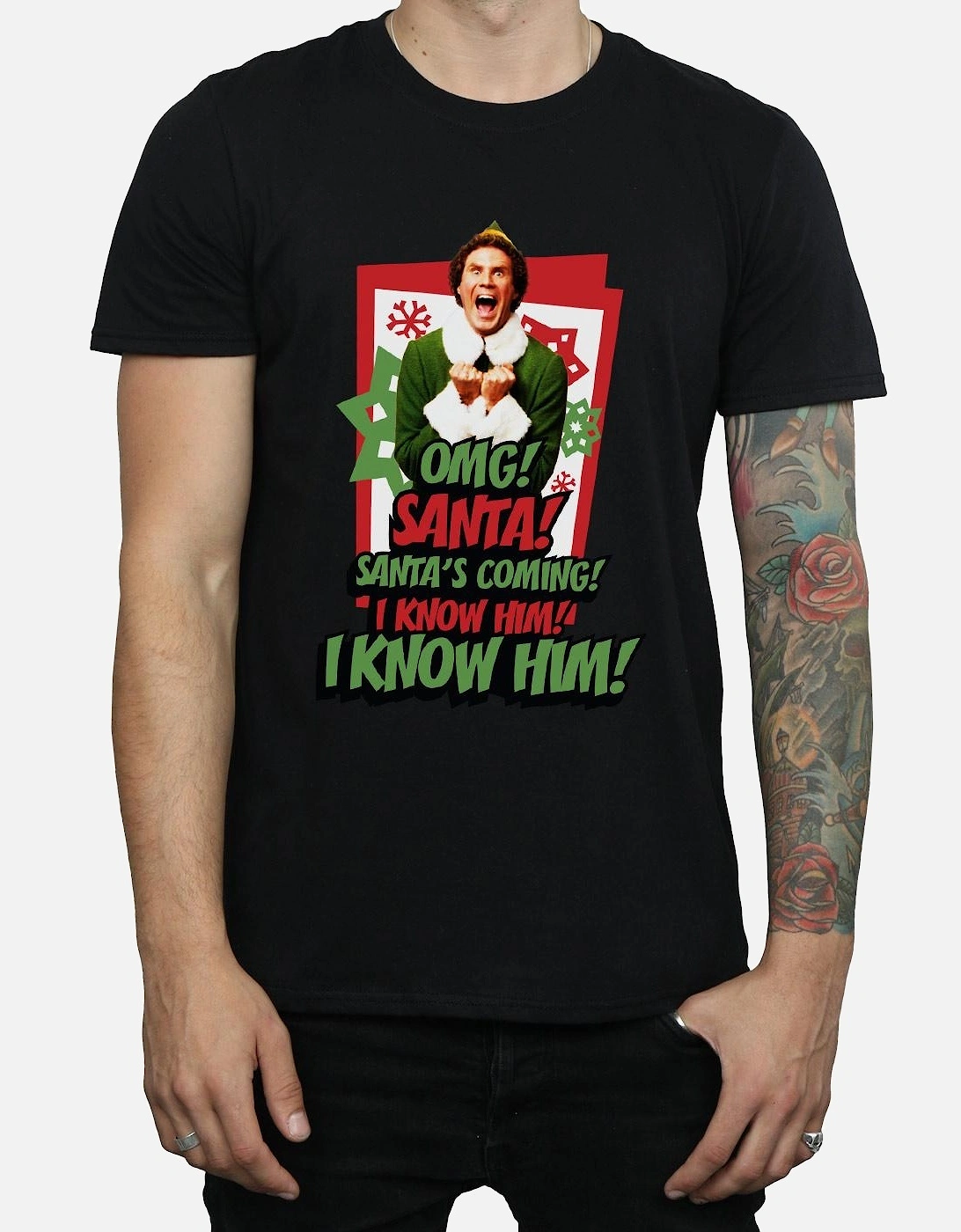 Mens OMG Santa T-Shirt