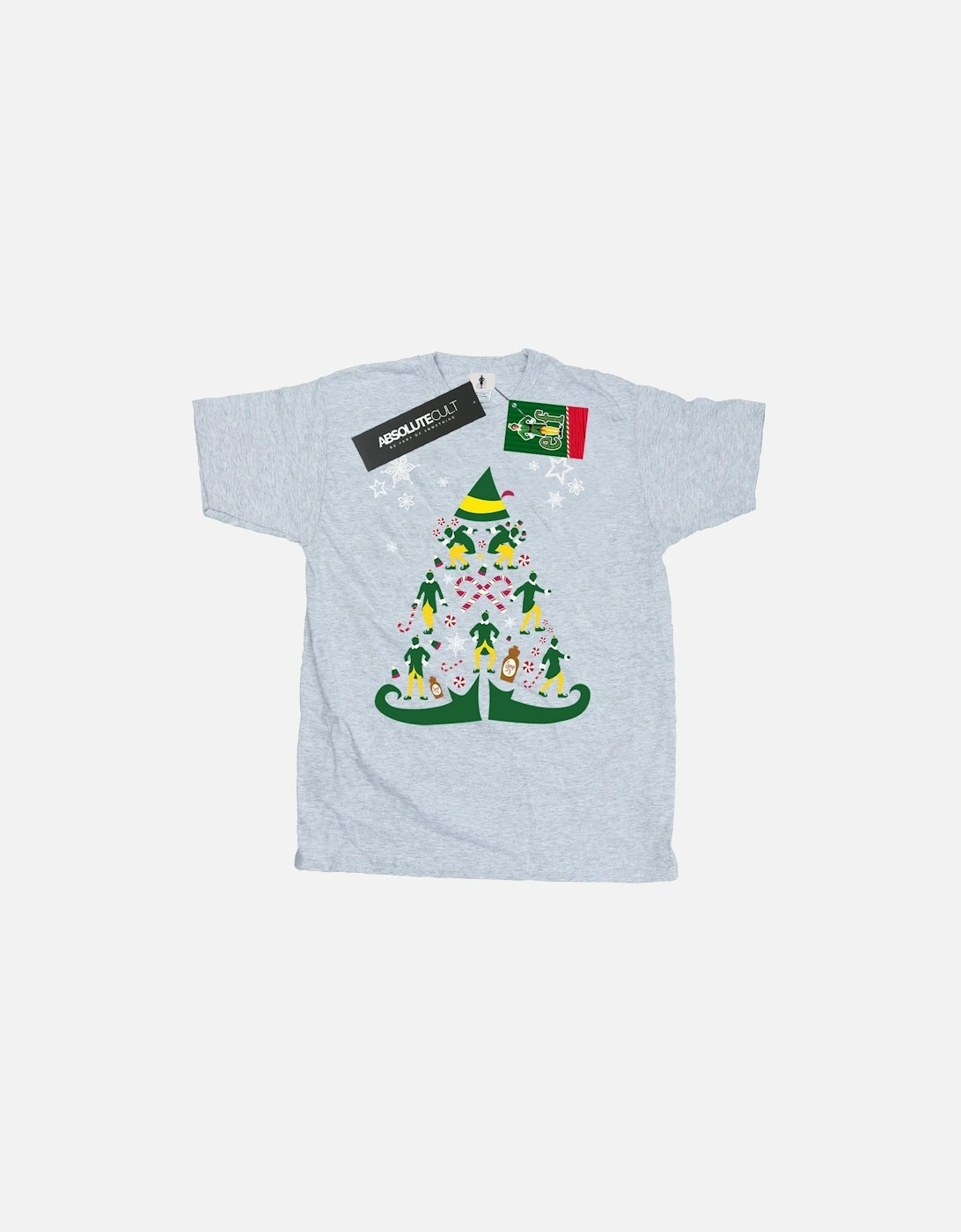 Mens Christmas Tree T-Shirt, 6 of 5