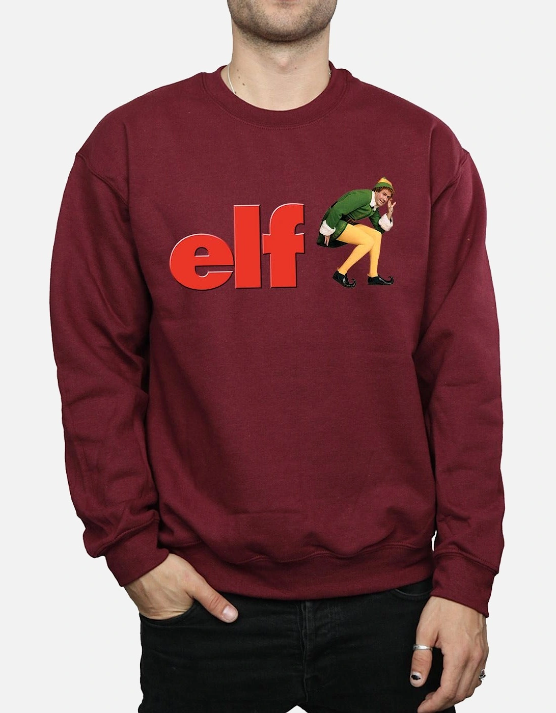Mens Crouching Logo Sweatshirt