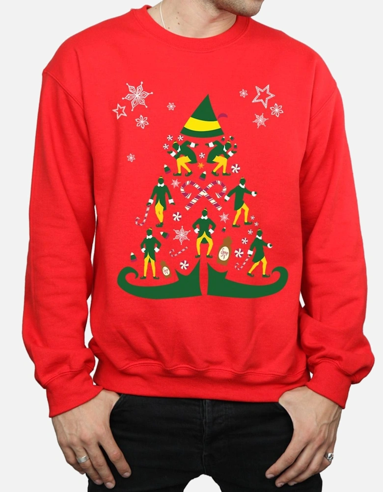 Mens Christmas Tree Sweatshirt