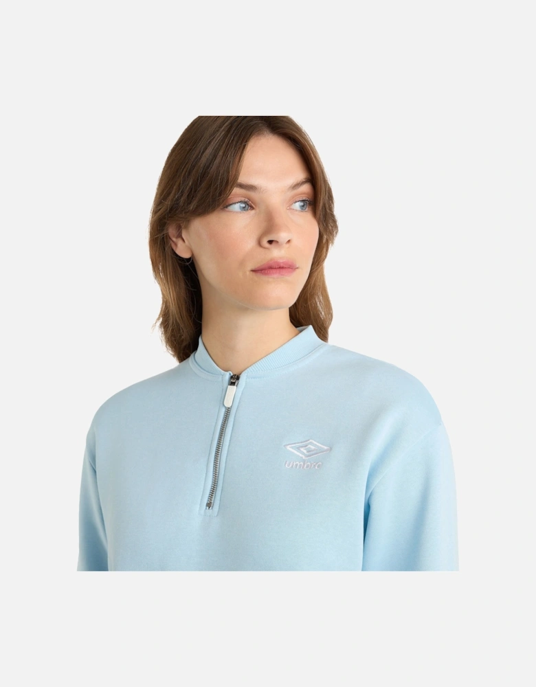 Womens/Ladies Core Half Zip Sweatshirt