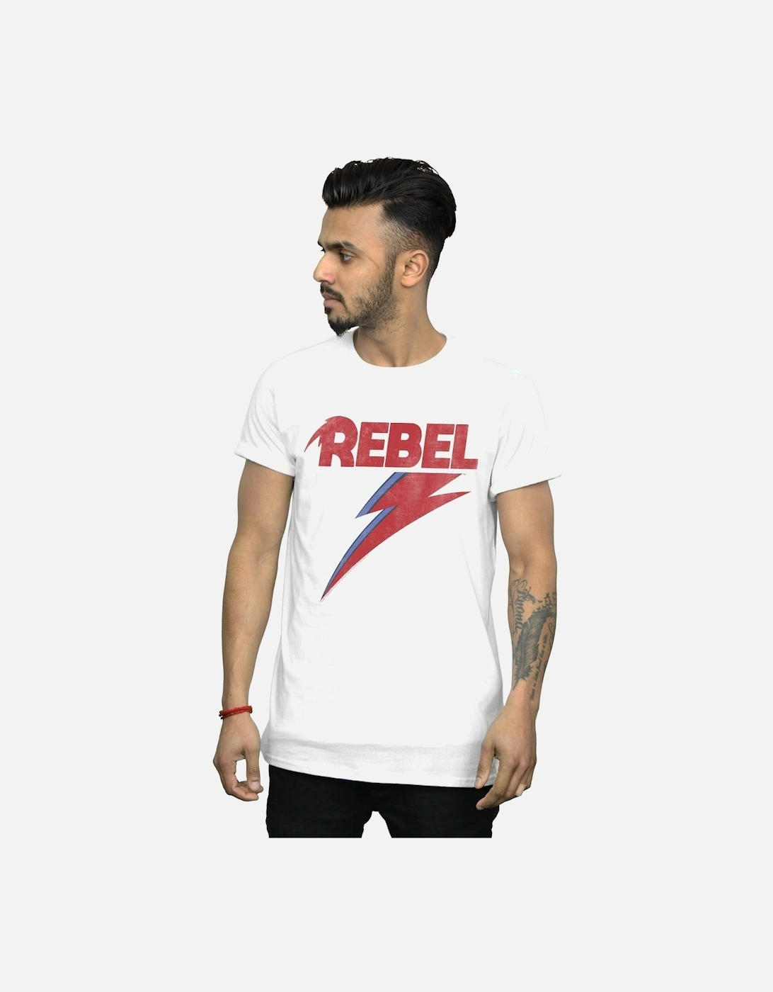 Mens Distressed Rebel T-Shirt