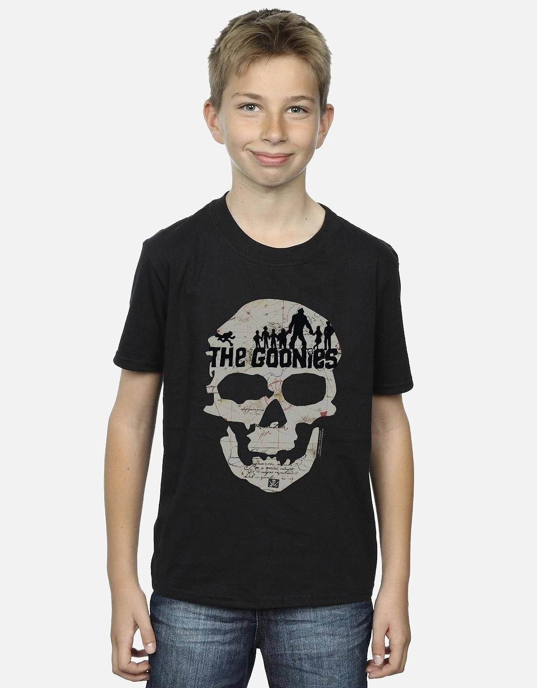 Boys Map Skull T-Shirt