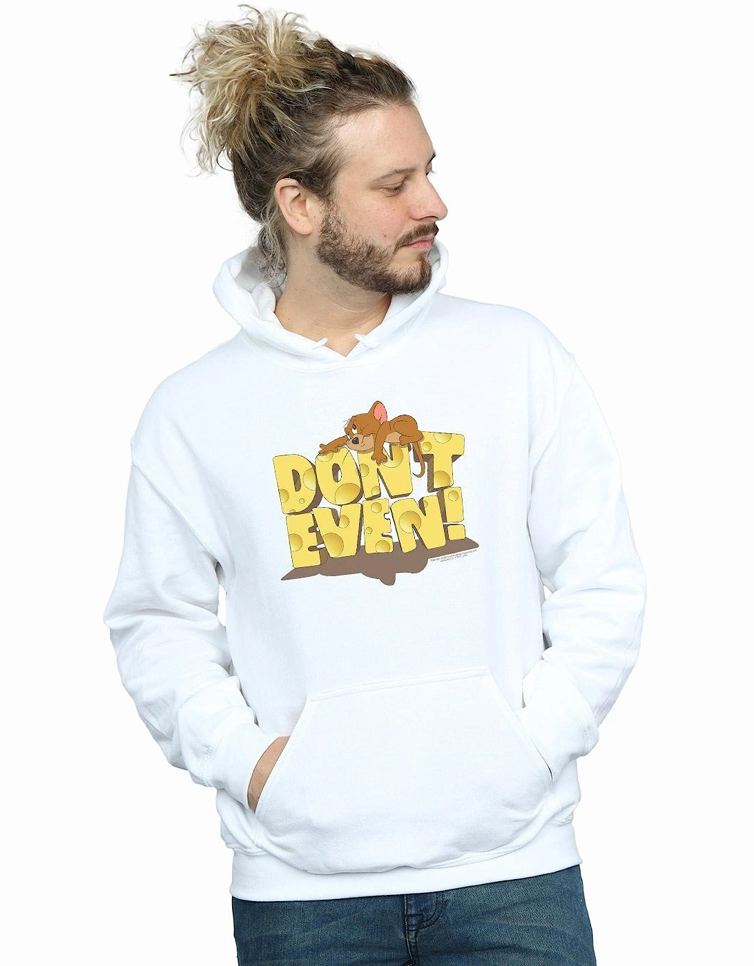 Tom And Jerry Mens Don?'t Even Hoodie