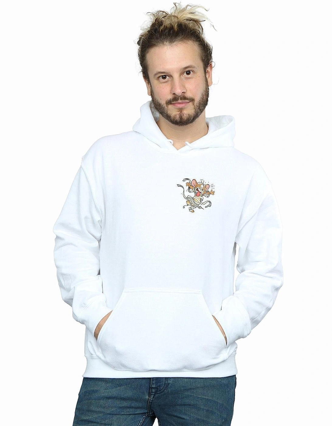 Tom And Jerry Mens Frankenstein Jerry Hoodie