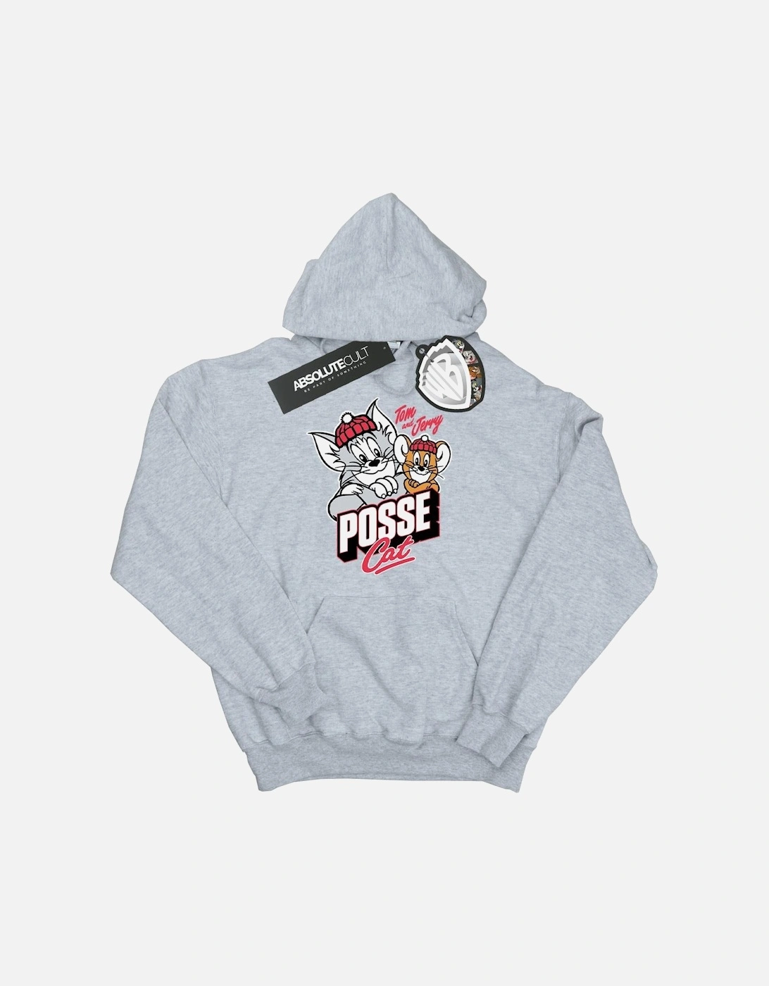 Tom And Jerry Mens Posse Cat Hoodie, 6 of 5