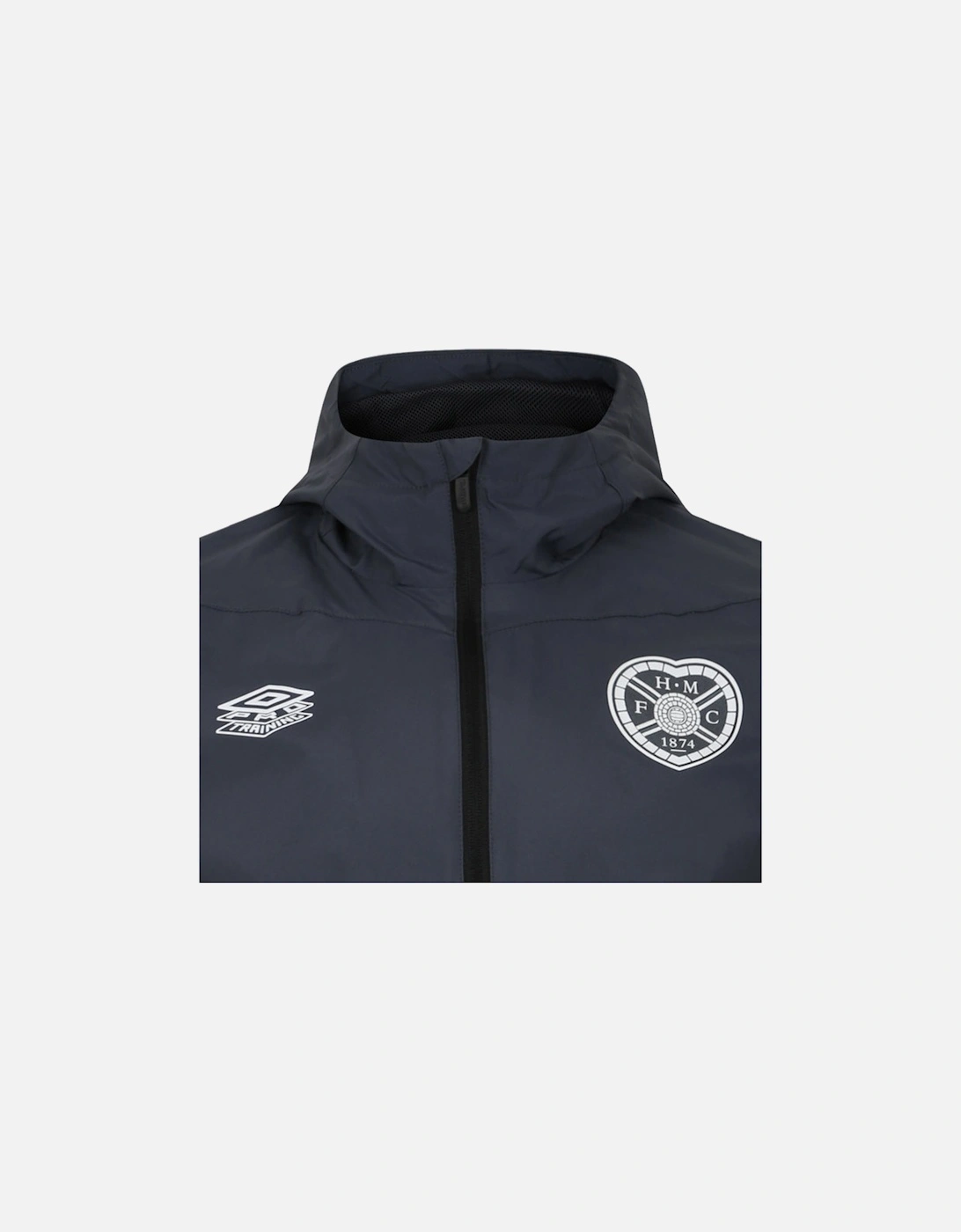 Mens 23/24 Heart Of Midlothian FC Showerproof Jacket