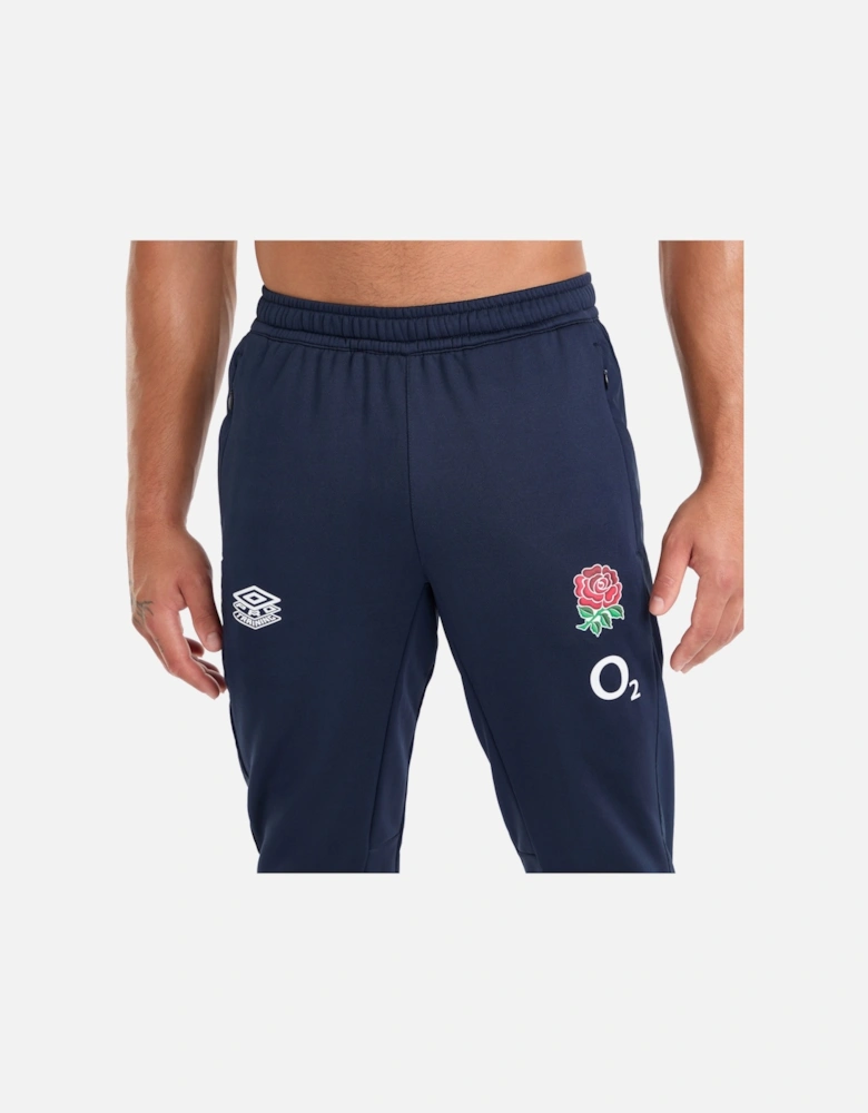 Childrens/Kids 23/24 England Rugby Tapered Jogging Bottoms