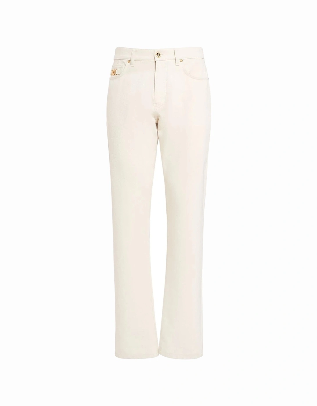 Rinsed Denim Jeans Beige, 5 of 4