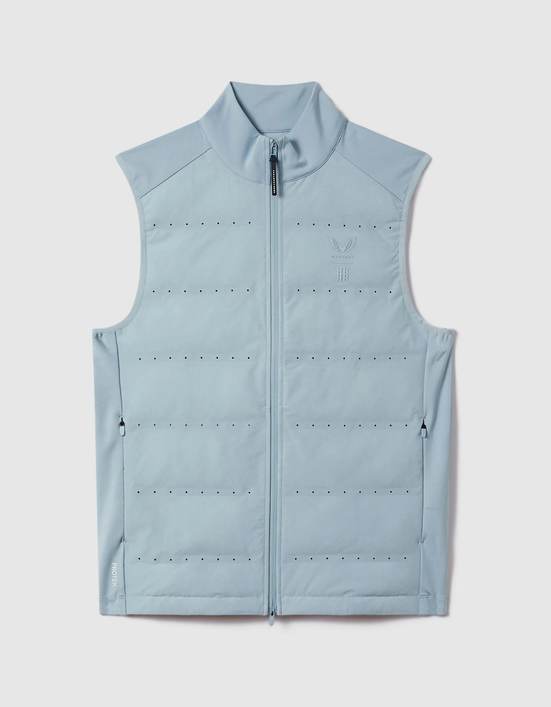 Castore Water Repellent Hybrid Quilted Gilet, 2 of 1