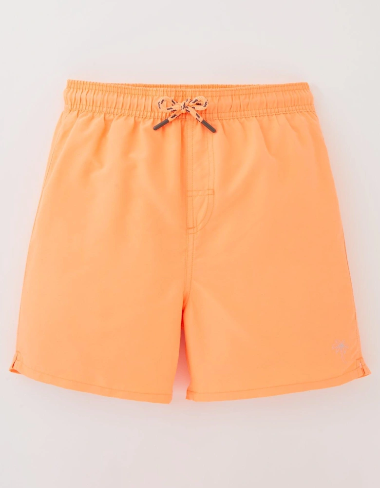 Boys Swim Shorts - Bright Orange